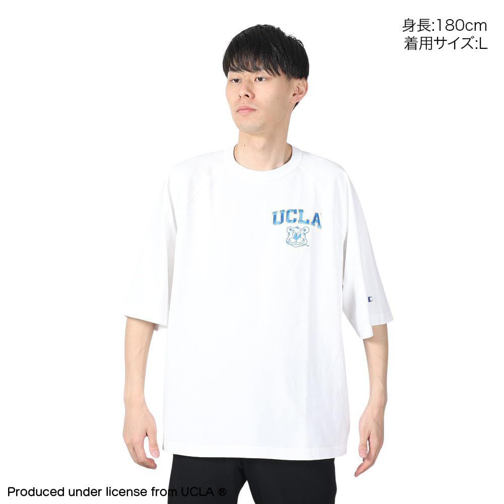 [チャンピオン] Tシャツ 半袖 丸首 綿100％ 丸銅仕様 T1011ショートスリーブTシャツ Maid in USA C5-Z307 メンズ ホワイト