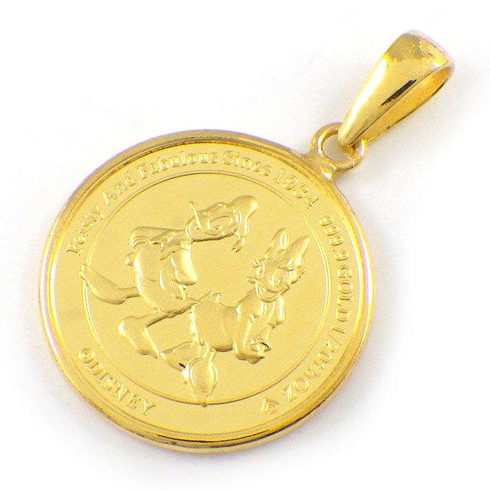 ディズニー Disney ペンダントトップ ドナルドダック デイジーダック 1  