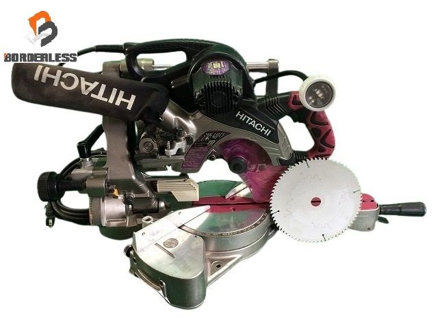 品 HITACHI 日立工機 100V 190mm 卓上スライド丸のこ C7RSHC レーザー ライト付 卓上スライドマルノコ 木工用 切断機