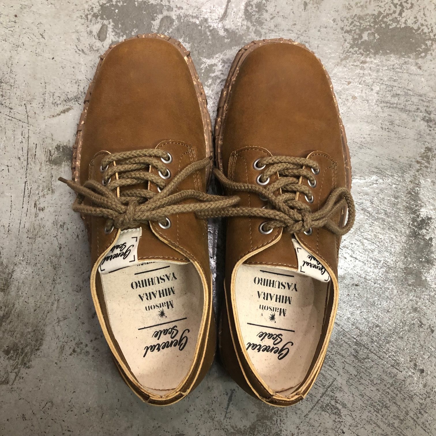 ミハラヤスヒロ　レザーシューズ　革靴　初期　希少　ヴィンテージ ミハラヤスヒロ レザーシューズ ミハラヤスヒロ レザーシューズ 革靴