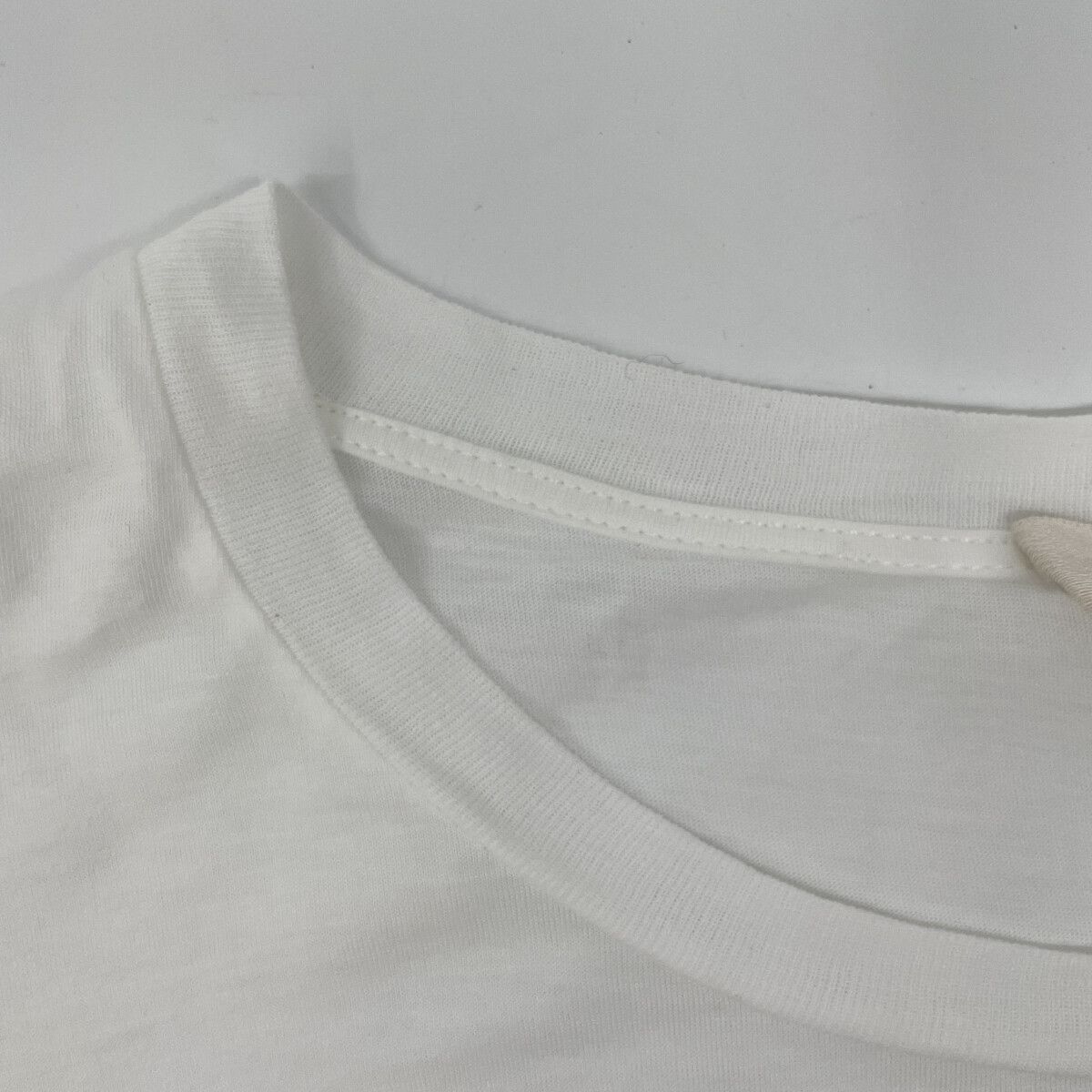 CELINE セリーヌ ホワイト ロゴプリント Tシャツ XS