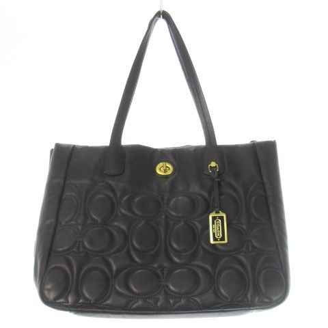コーチ COACH トートバッグ ハンドバッグ レザー 革