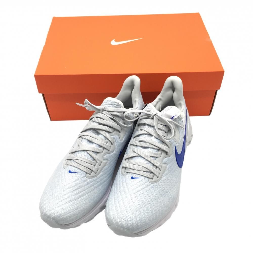 ナイキ ゴルフシューズ ライトブルー×グレー ZOOM INFINITY TOUR W CT0541-125 スパイクレス メンズ 26.0 ゴルフウェア NIKE
