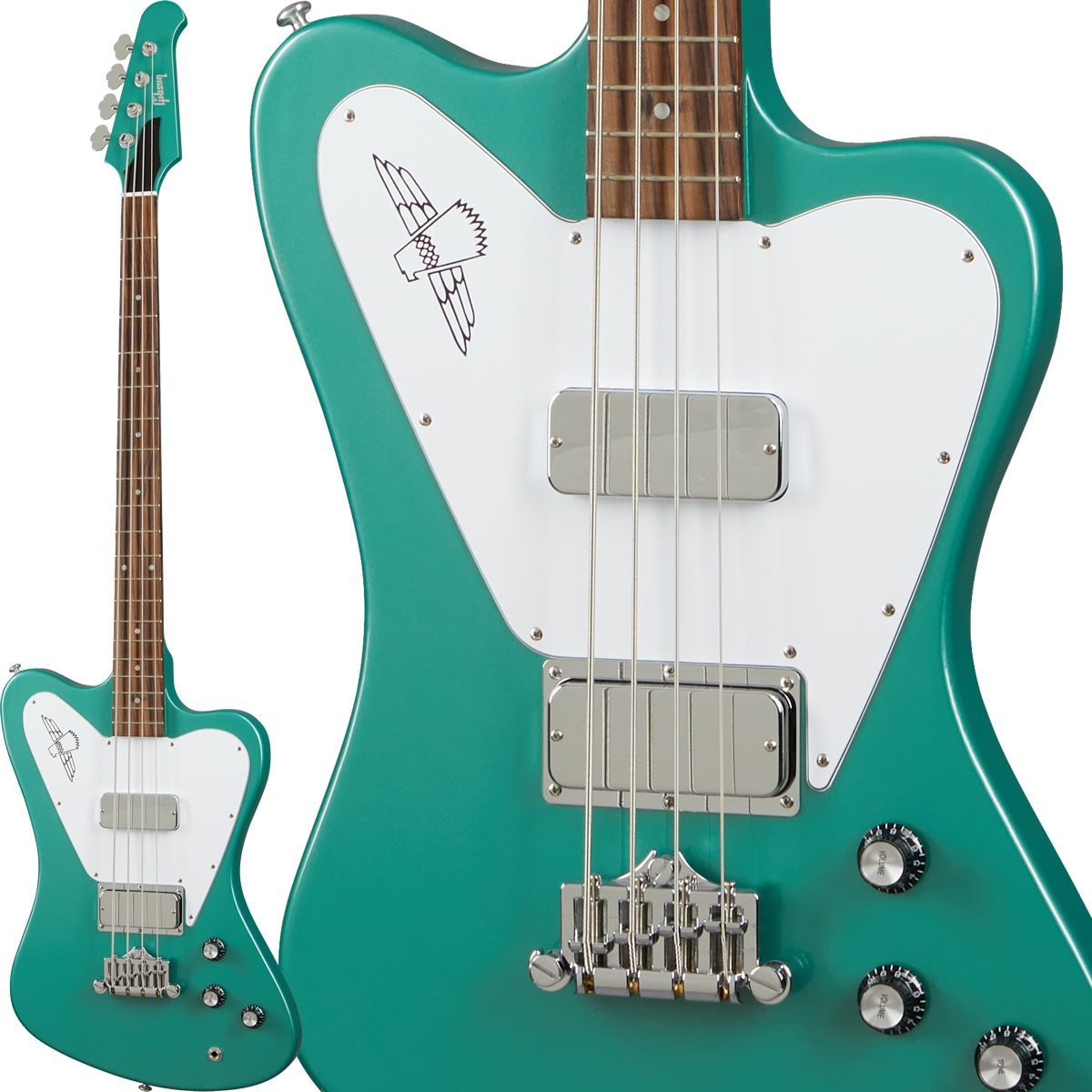 Gibson Non-Reverse Thunderbird (Inverness Green) - メルカリ