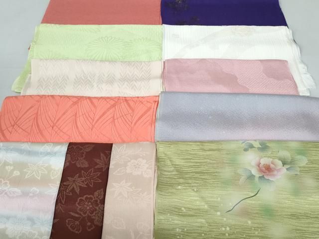 平和屋着物★和装小物 帯揚げ10枚 正絹 逸品 DAAV8160by