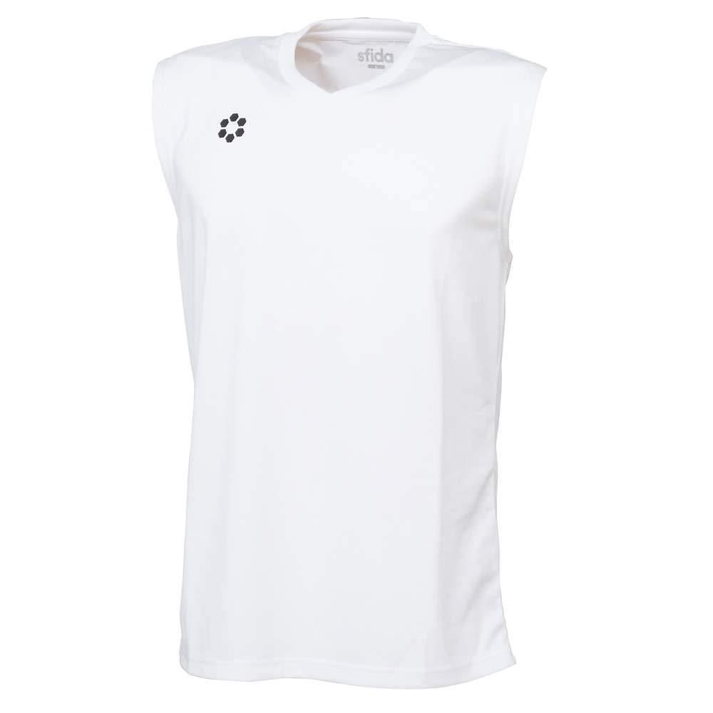 【新品・5営業日で発送】SFIDA(スフィーダ) BPドライベースレイヤーシャツN／S (SA21830) 色 : WHITE サイズ : 2XL 
