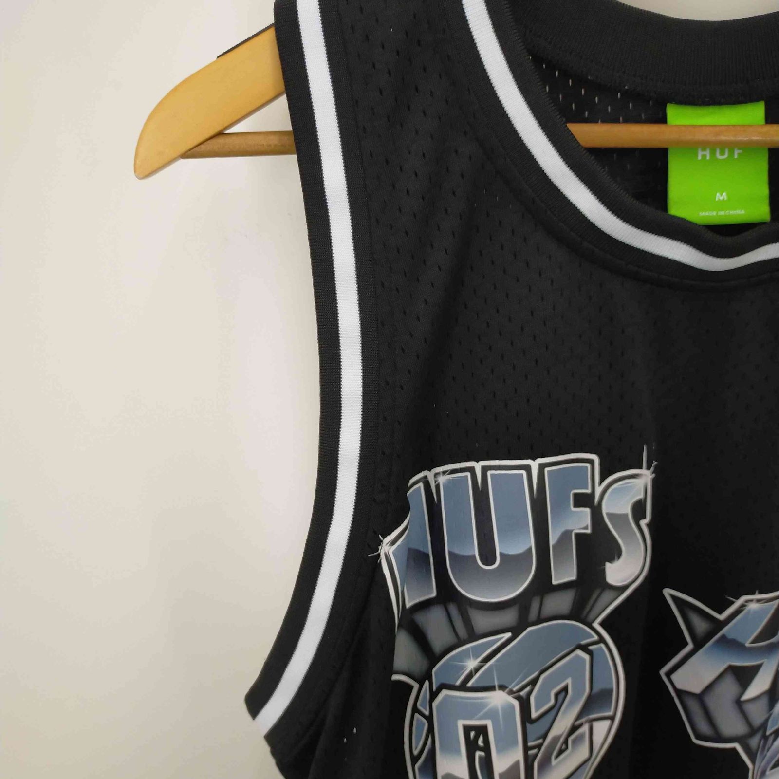 ハフ HUF HUFS BASKETBALL JERSEY メッシュ タンクトップ メンズ M 