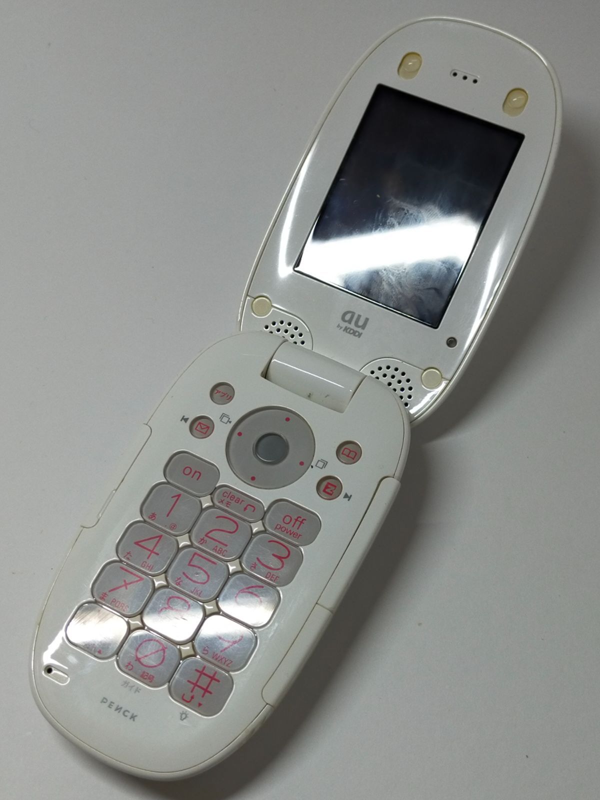 展示用モック☆【PENCK】(W31H) au やかましく ☆ガラケー模型