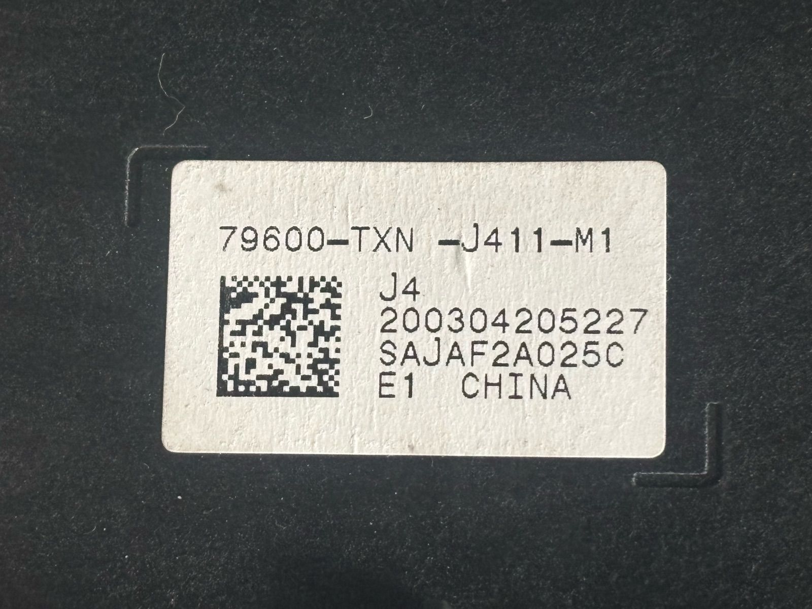 インサイト ZE4 コンピューター 79600-TXN-J411-M1