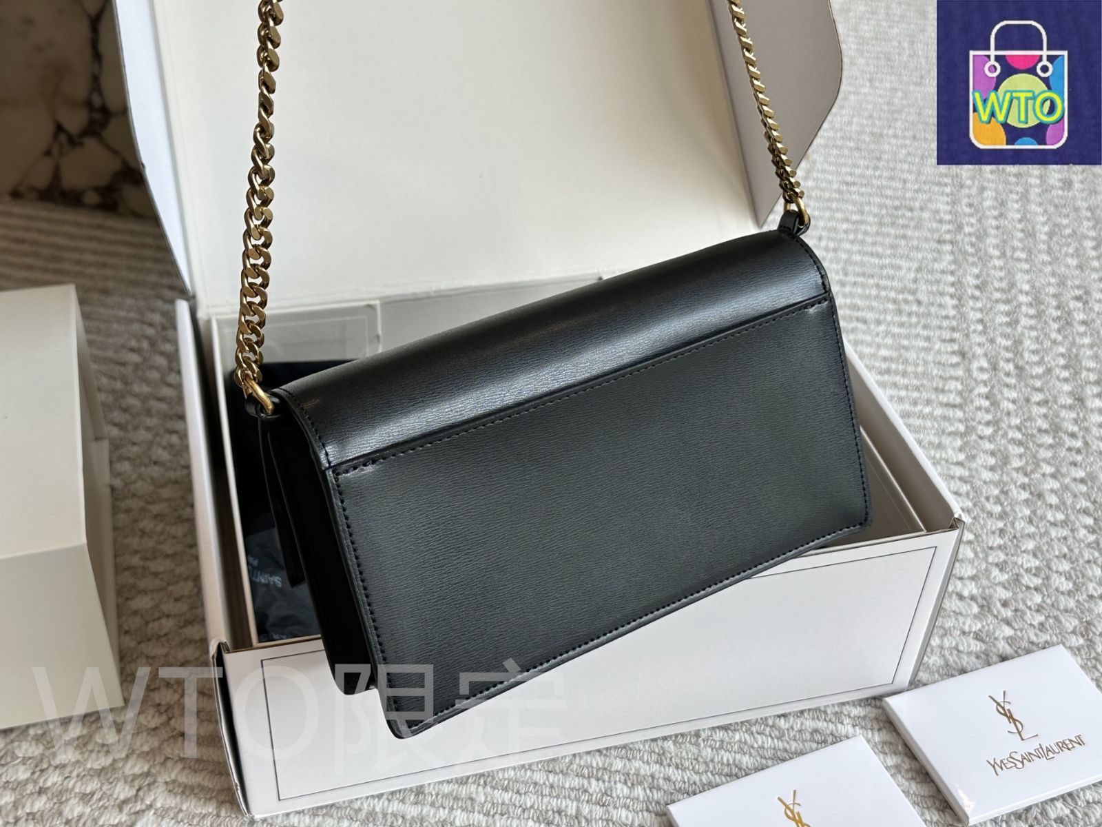 サンローラン、発送用、専用出品 今日特価】YSL サンローラン カサンドル トートバッグ 扇形外観