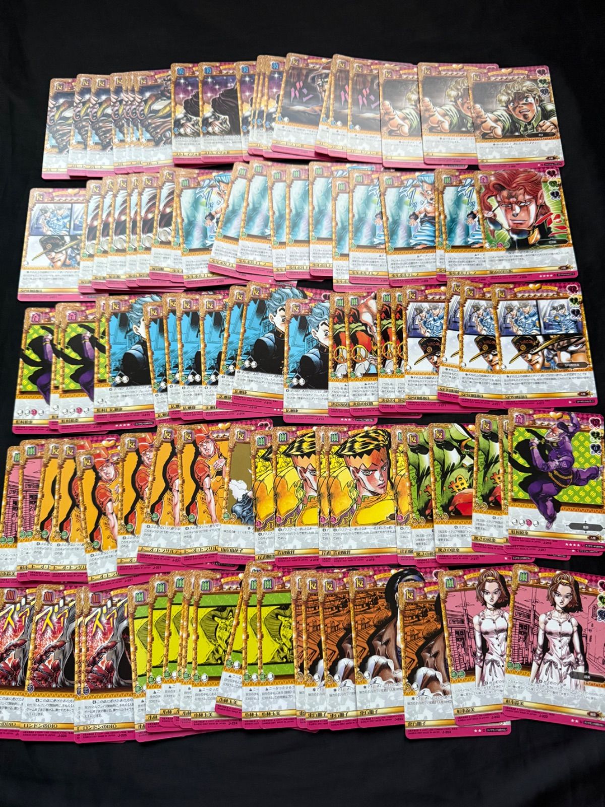 ジョジョの奇妙な冒険 ABCカード AdventureBattleCard 約1300枚まとめ