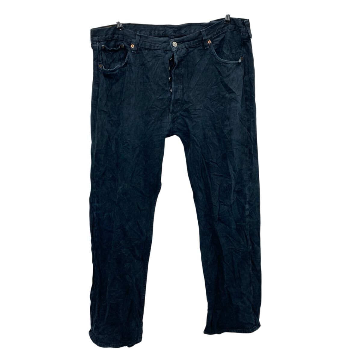 Levi's 501 デニムパンツ W42 ブラック リーバイス ボタンフライ