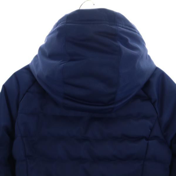 アディダス フーデッド トレフォイルロゴ 中綿ジャケット XS ネイビー系 adidas 3ライン レディース 【中古】 【221125】 【PD】 アディダス フーデッド トレフォイルロゴ 中綿ジャケット XS ネイビー系 adidas 3ライン レディース 【221125】