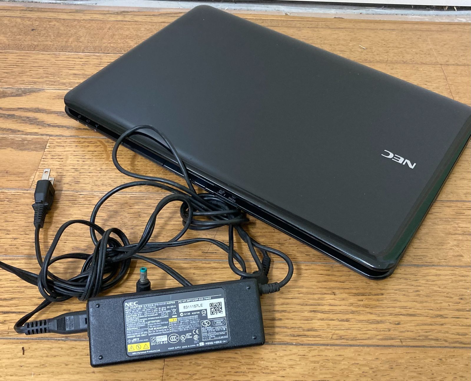 販売済みNEC(PC-LS150LS6B) 15.6インチノートPC Windows10 Celeron