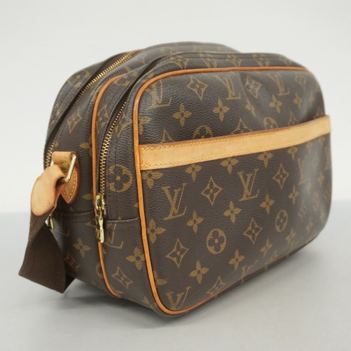 ルイヴィトン ショルダーバッグ リポーター PM モノグラム ブラウン 楽天市場】ルイヴィトン LOUISVUITTON モノグラム リポーター PM