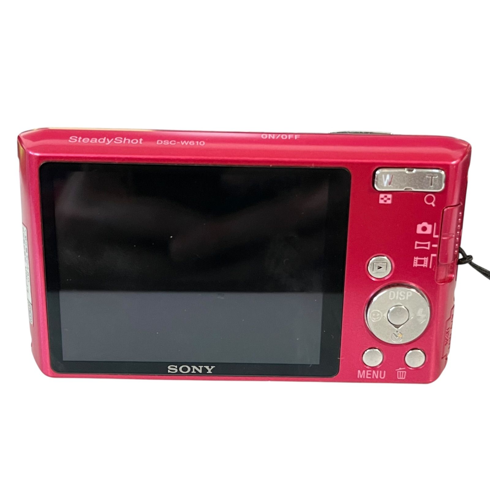 管31757】動作未確認☆SONY ソニー Cyber-Shot DSC-W610 ピンク