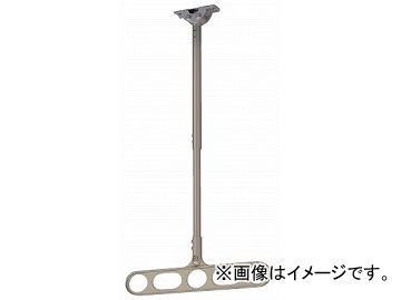 川口技研|KAWAGUCHI 軒天用ホスクリーン 1本シャフト スリムベースタイプ ZP-107-LB 016001 ライトブロンズ 1セット 2本 JAN 4971771041522