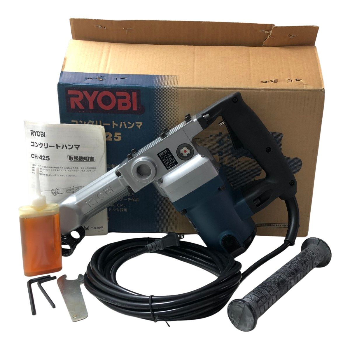 【売約済】RYOBI コンクリートハンマー 電動 CH-425 リョービ 工具　　 RYOBI リョービ コンクリートハンマ CH-425 【公式通販】