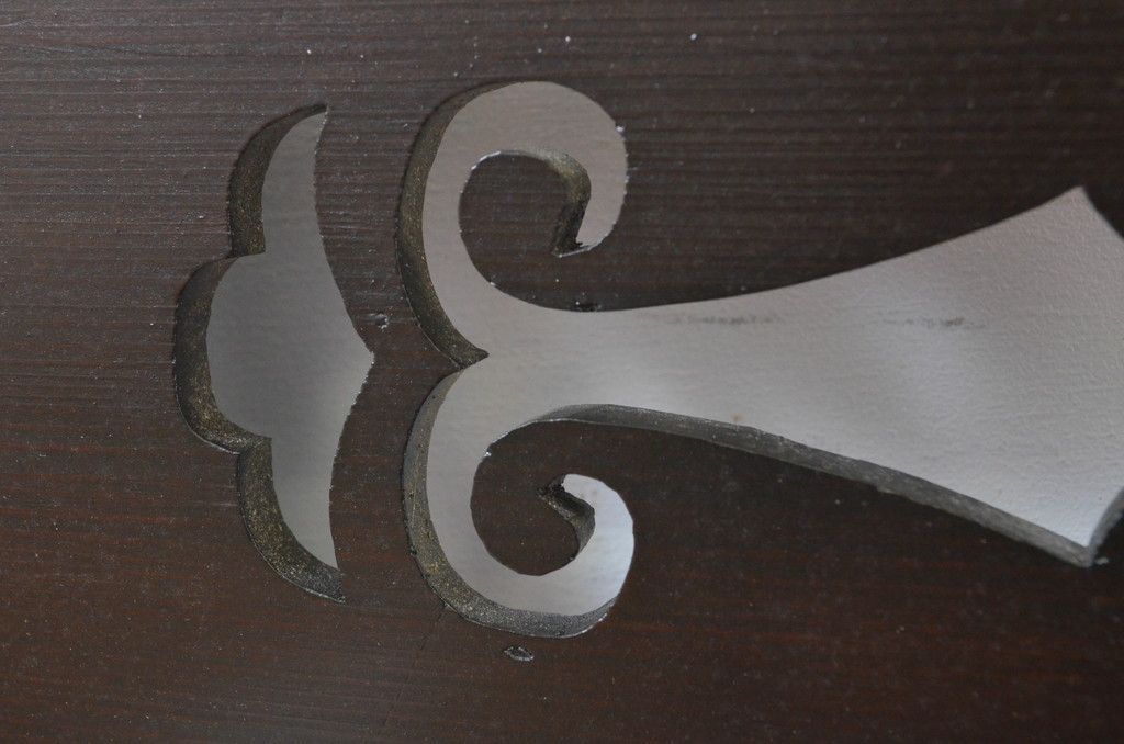 アンティーク建具 透かし彫り