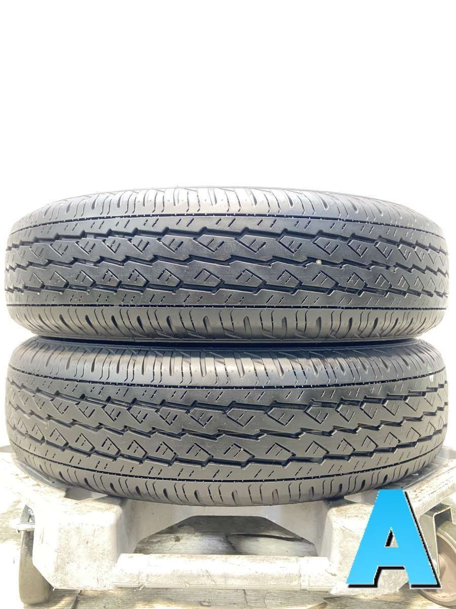 145/80R12 80/78LT nブリヂストン K370 n中古タイヤ サマータイヤ 2本セットn s12250221095