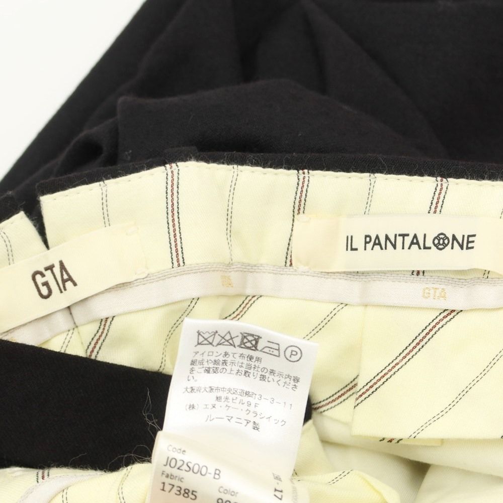 中古】ジーティーアー G.T.A IL PANTALONE ウール ドレススラックス