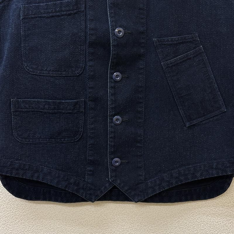 USED 古着 ベスト Soundman サウンドマン Marcy Vest インディゴ