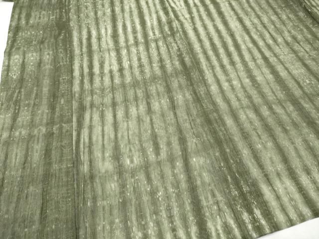 平和屋着物□極上 夏物 男性 本場小千谷ちぢみ・兵児帯セット キング