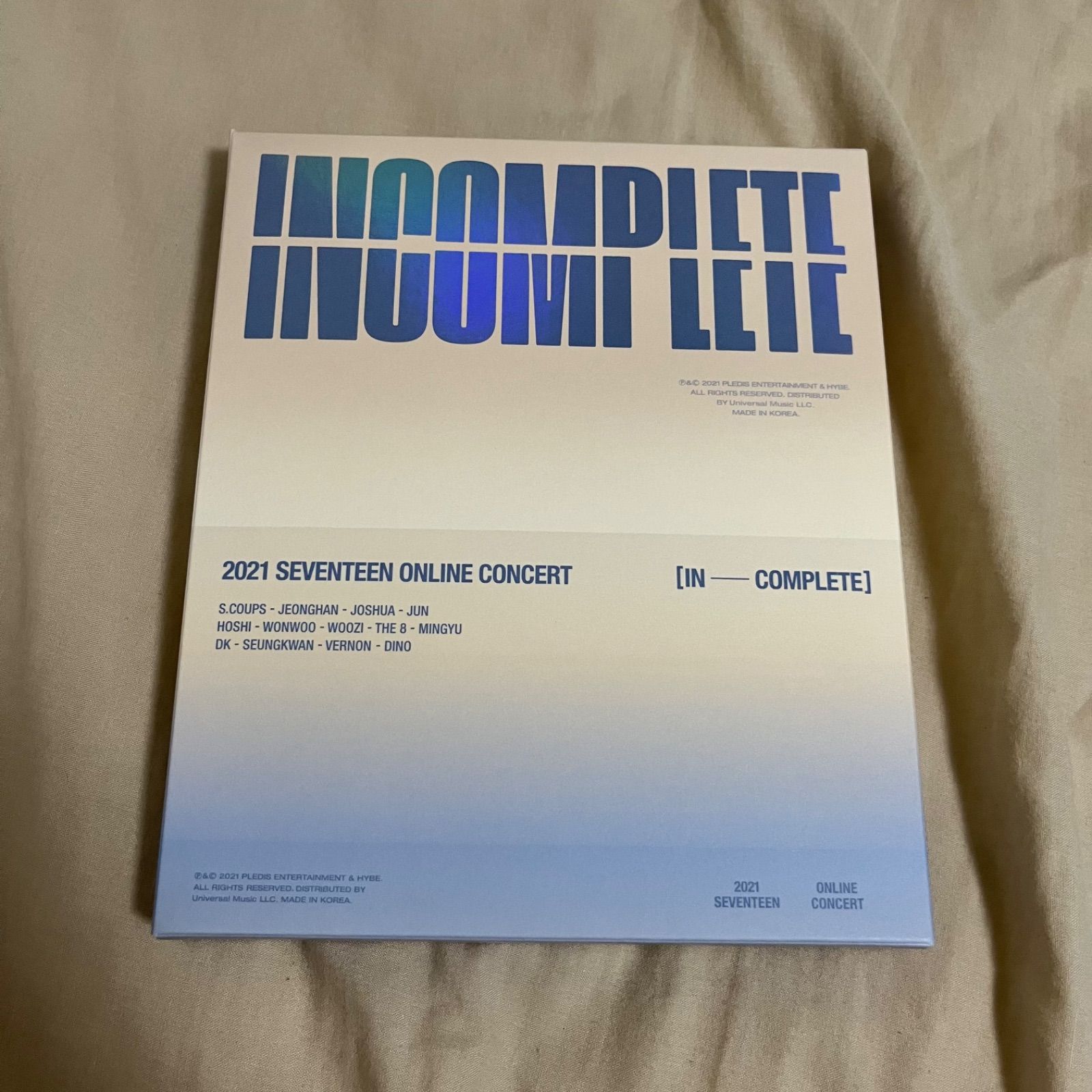 SEVENTEEN incomplete Blu-ray インコンプリート - メルカリ