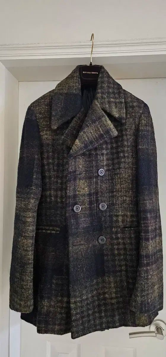 BOTTEGA VENETA(ボッテガ・ヴェネタ) チェック コート 美品 ボッテガ 