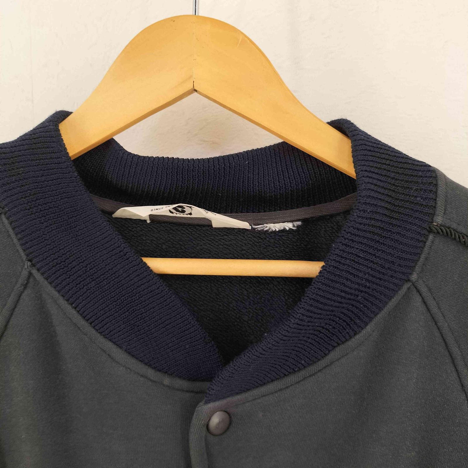 GOODENOUGH グッドイナフ スウェットスタジャン ネイビー 90s