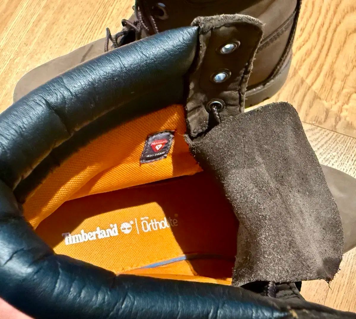 260 Timberland 6インチ ウォータープルーフ 防寒 ブーツ ブラウン