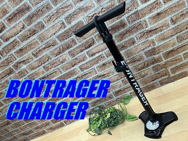 イチ推し!! 美品!! BONTRAGER CHARGER 仏・米式バルブ対応 160psi ボントレガー チャージャー フロアポンプ 空気入れ スポーツバイク ロード ミニベロ クロス ピスト MTB 同梱発送承り中!! M-786