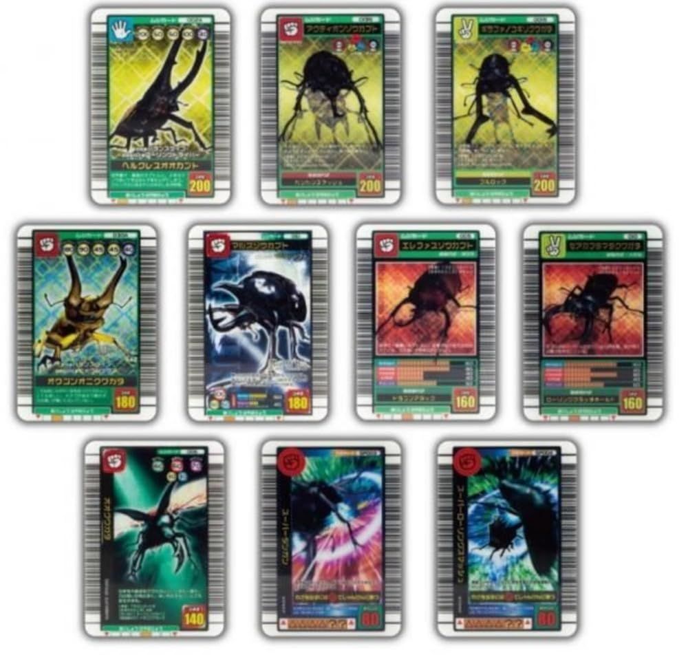 スタジオソータ 甲虫王者ムシキング ミニチュアカードアクリル3 × 全10