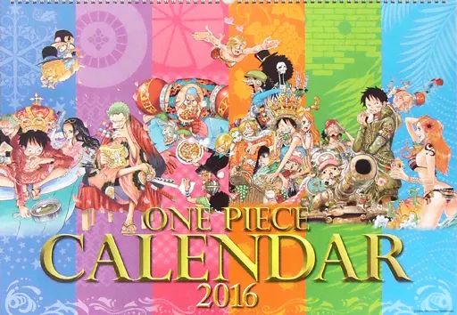 未開封 One Piece ワンピース 2016年 カレンダー 中古】カレンダー ワンピース 2016年度コミックカレンダー