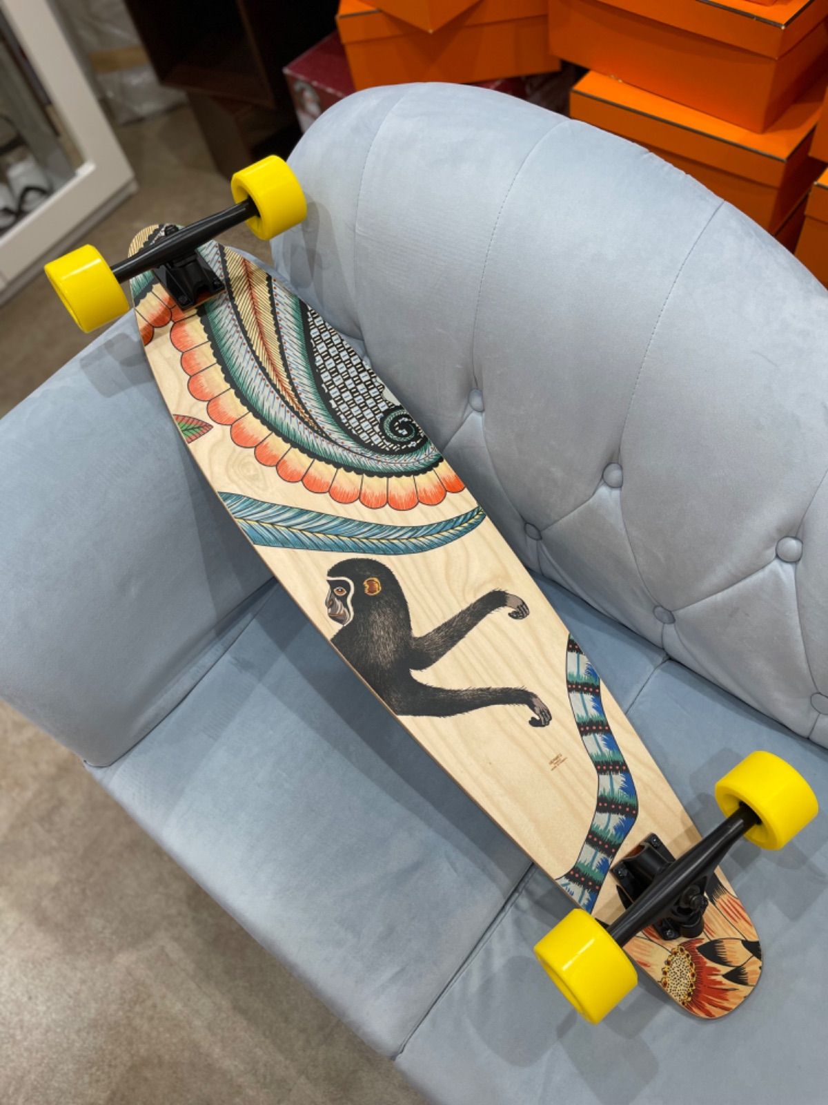 HERMES エルメス スケートボード ロング サバンナのダンス