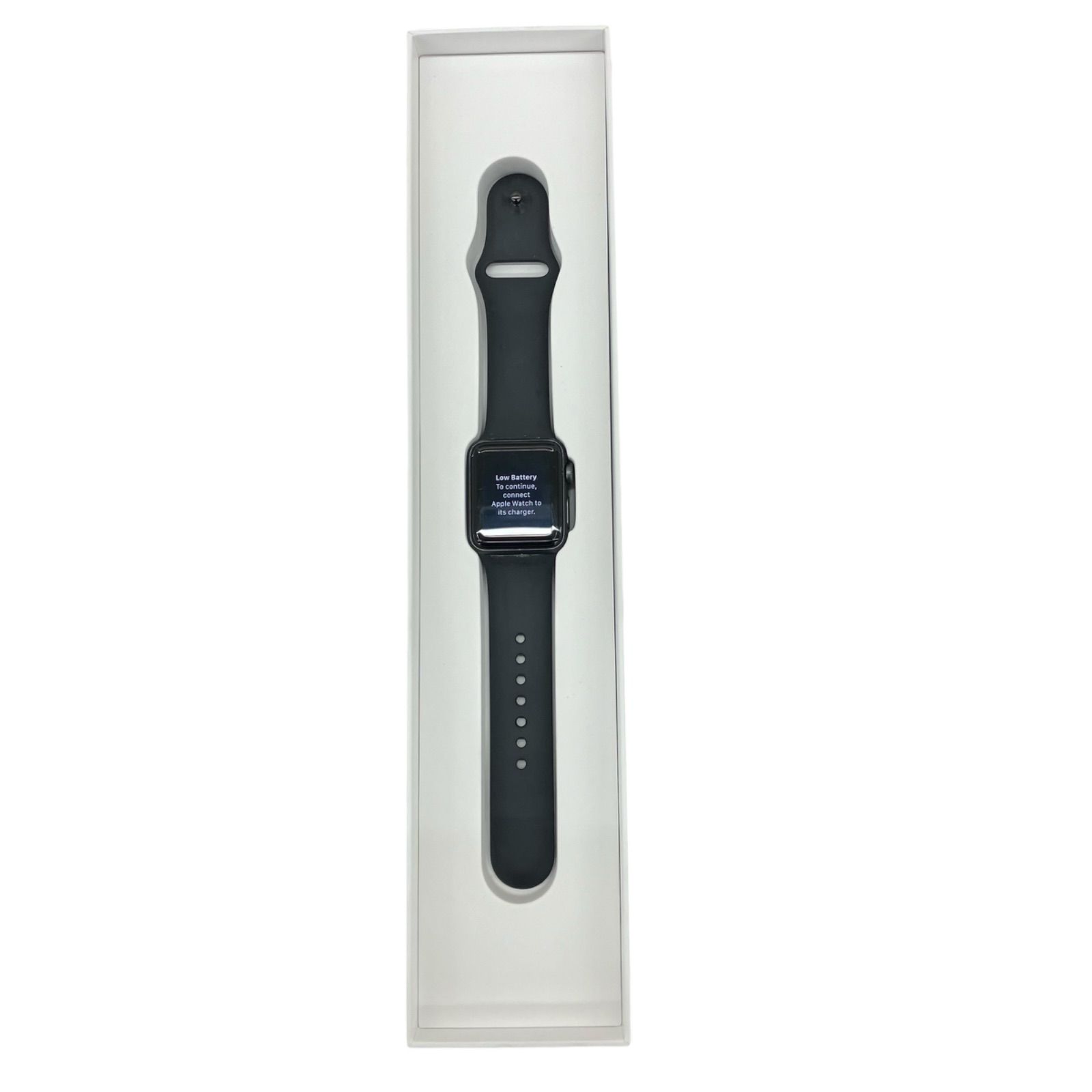 現状品　Apple Watch　SERIES3　38mm  WR-50M　アクティベーションロックあり