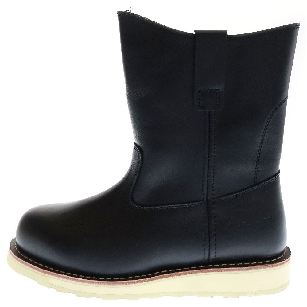 SCHOTT ショット WELLINGTON BOOTS ウェリントン レザーブーツ ブラック US8.5|26.5cm S24100