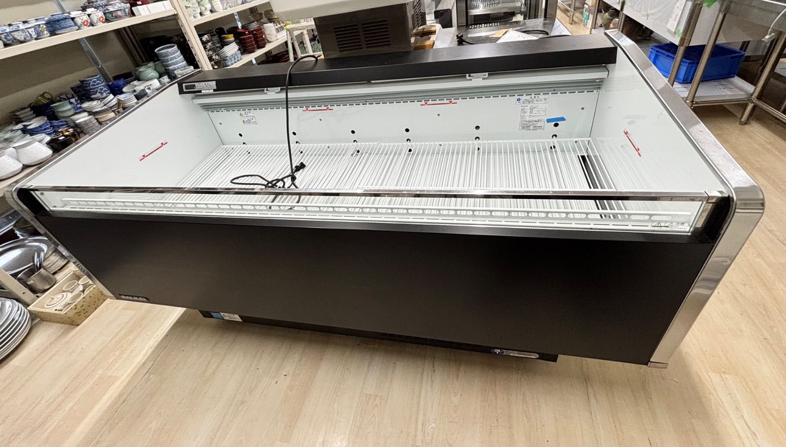 平型オープン冷蔵ショーケース