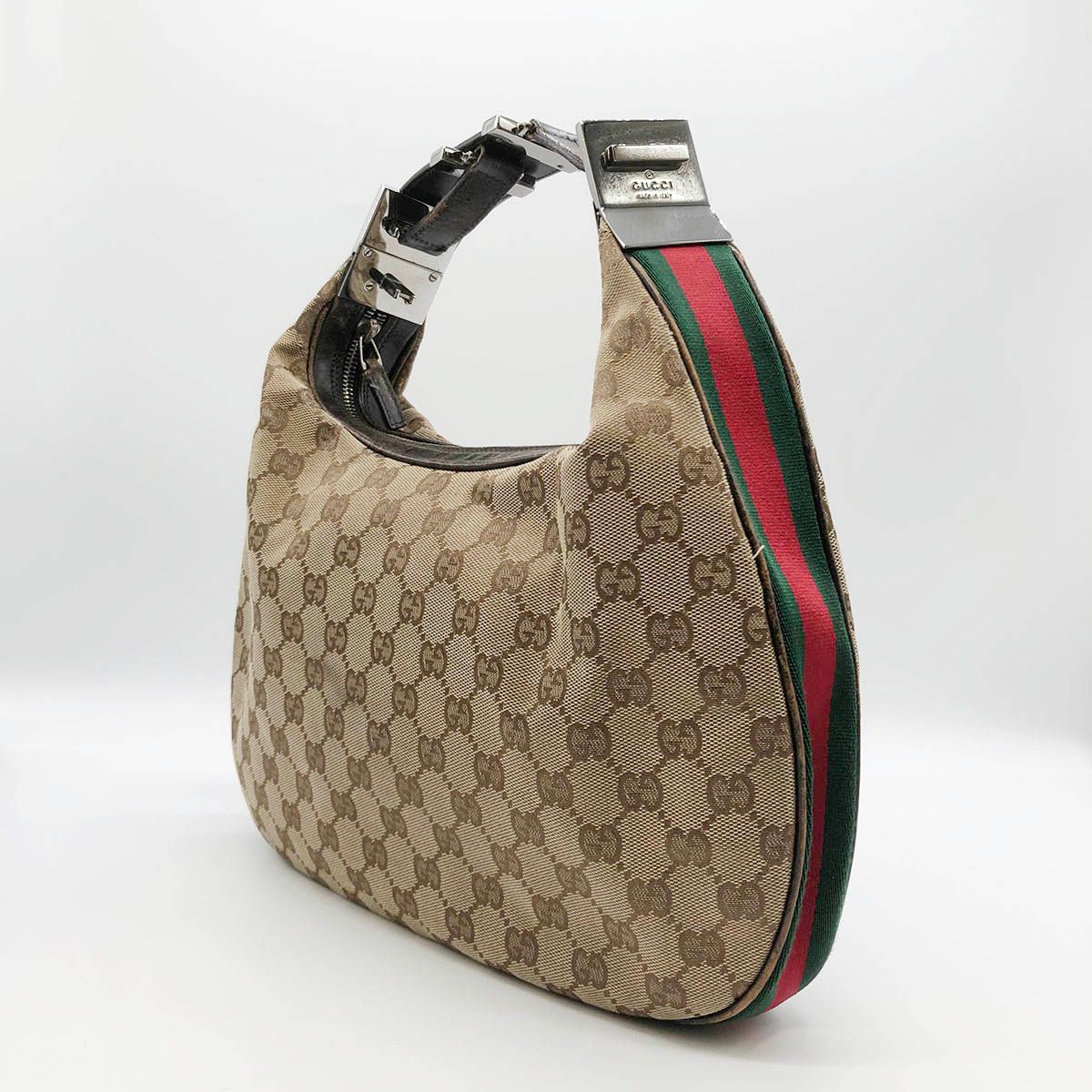 GUCCI グッチ 001・3315 ショルダーバッグ 斜め掛け シェリーライン GG 