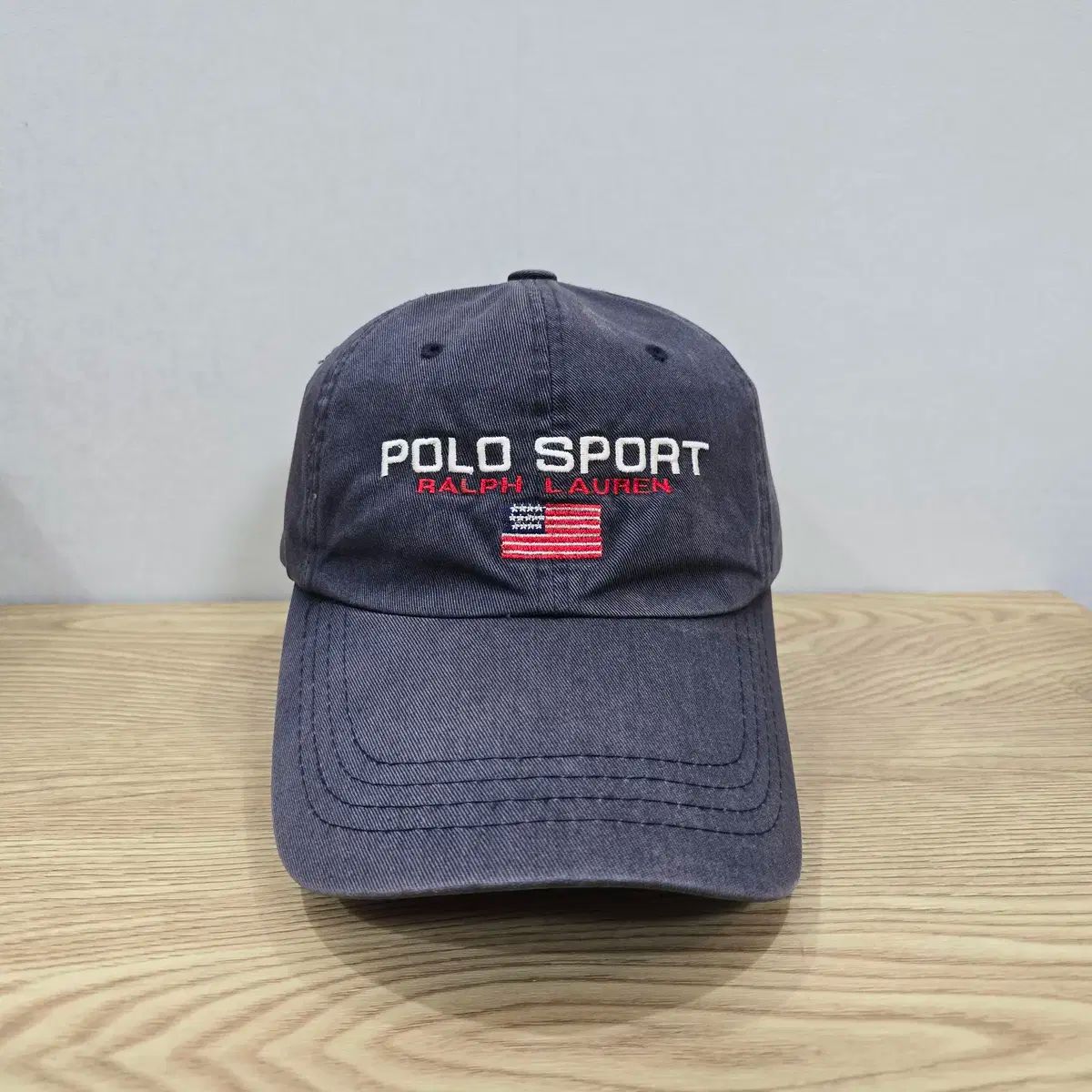 OS POLO SPORT（ポロスポーツ） 90s ヴィンテージ ボールキャップ ネイビー