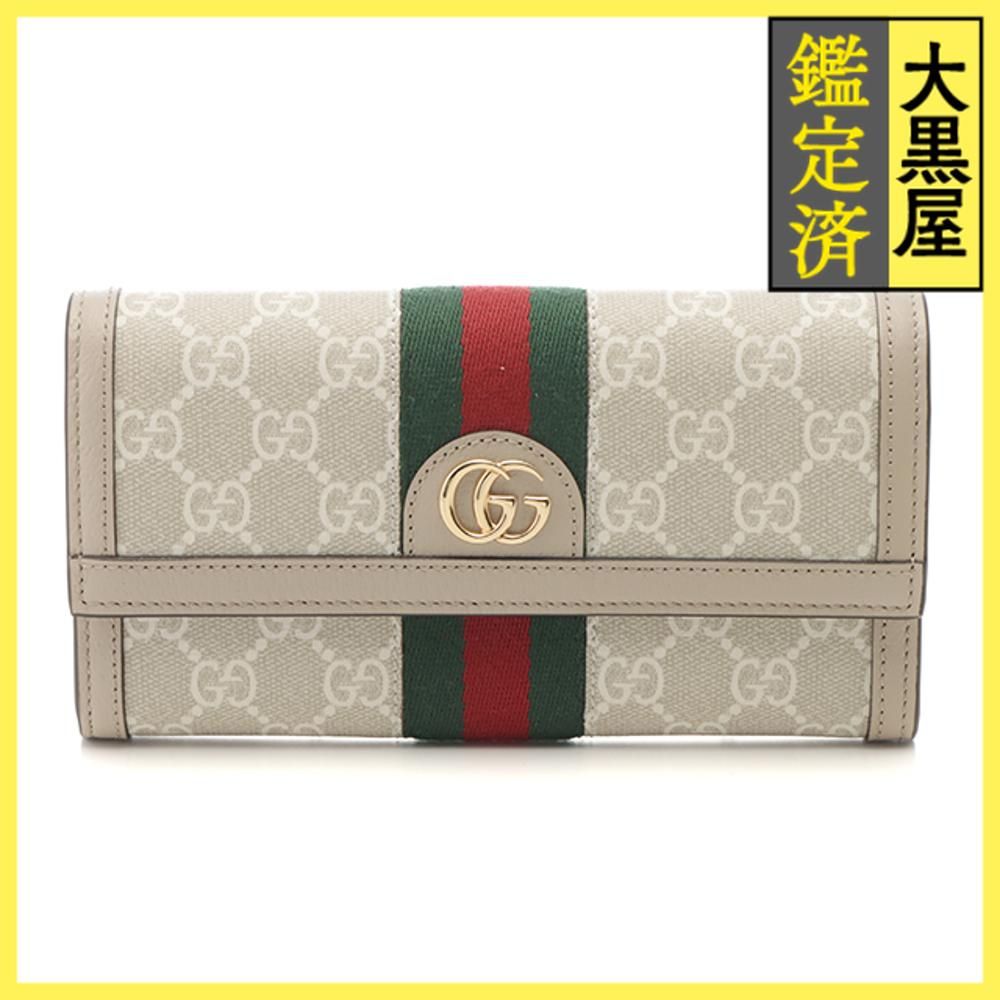 グッチ オフィディア GGコンチネンタル ウォレット 523153 473