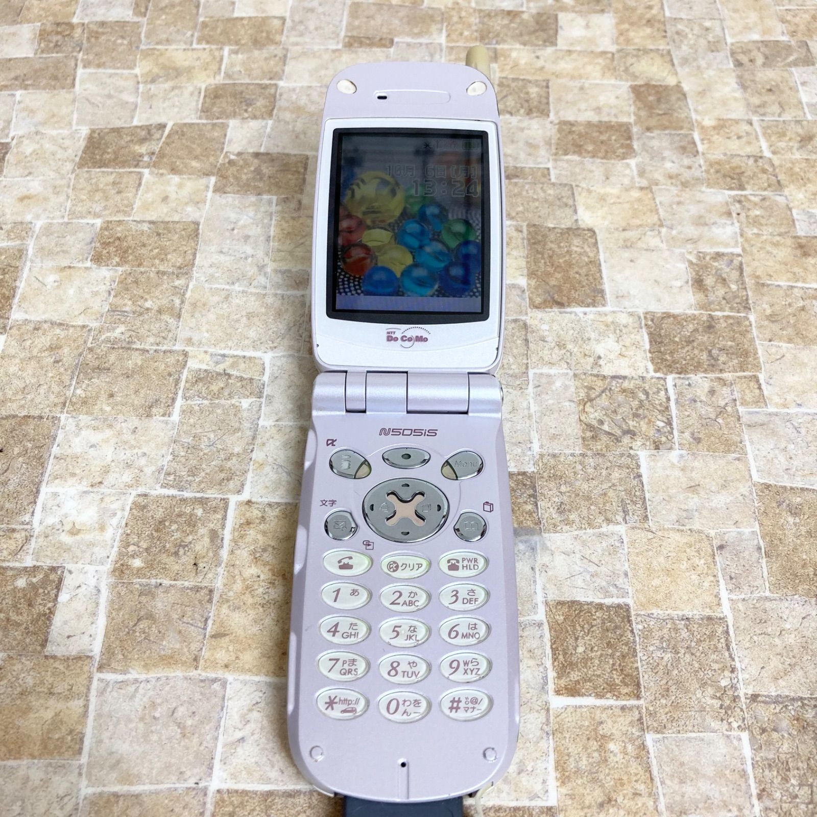 初期化 動作確認済】 docomo N505iS ピンク 本体のみ ガラケー ドコモ