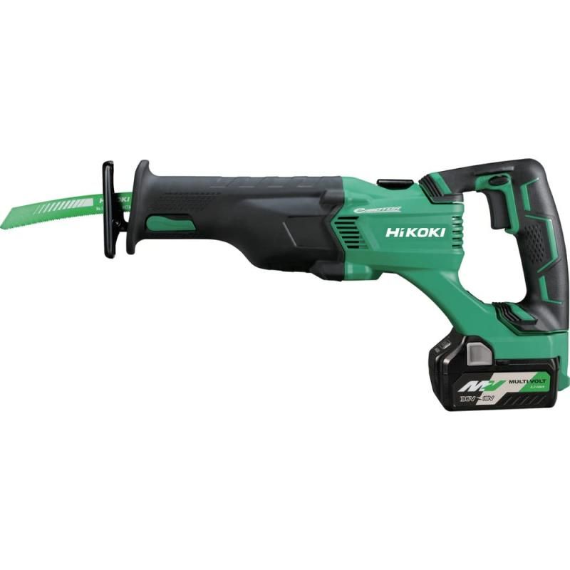 HiKOKI ハイコーキ 18V 充電式 セーバソー レシプロソー 蓄電池 充電器 ケース付 CR18DBL LXPK