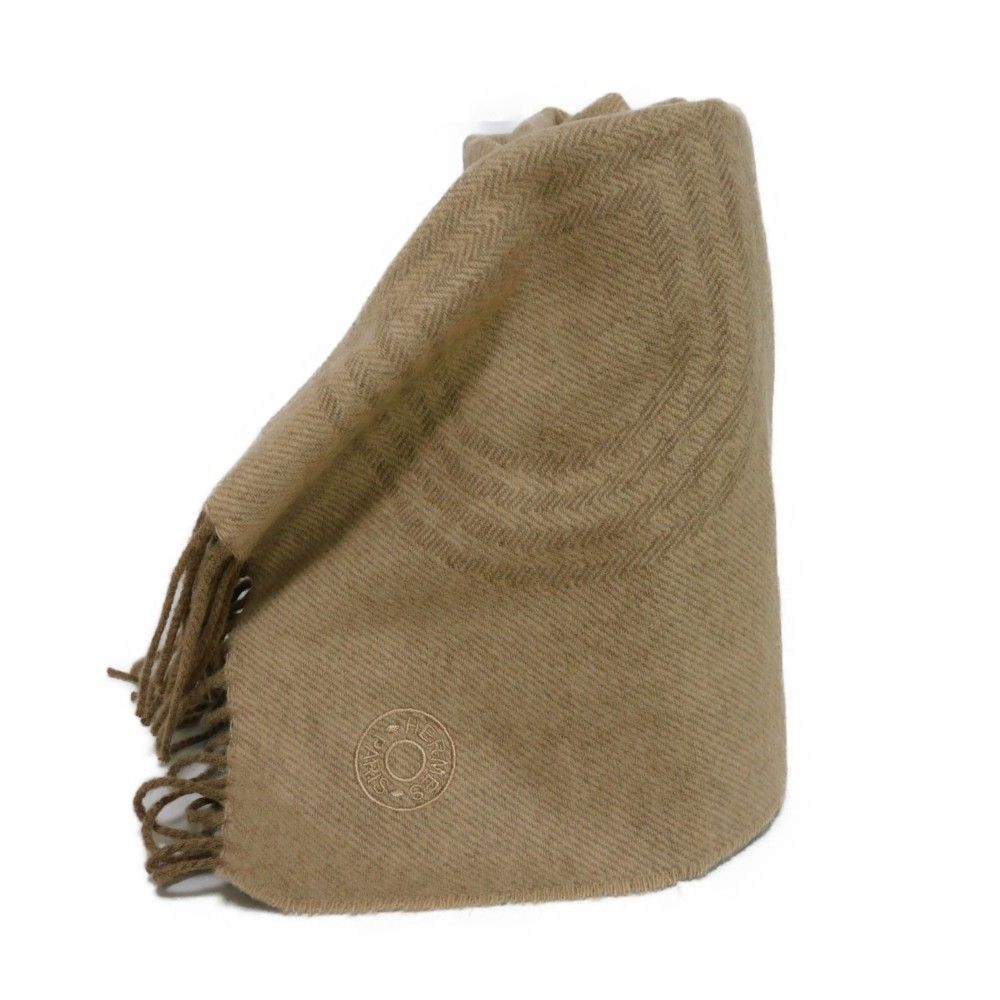 未使用 エルメス HERMES シェーヌダンクル マフラー 未使用】 エルメス