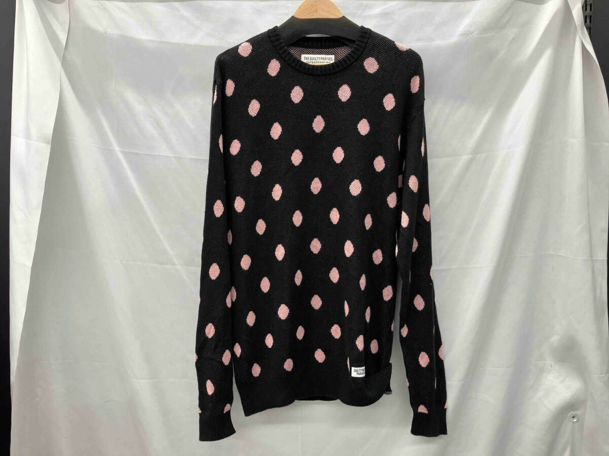 WACKO MARIA ワコマリア/ニット/GUILTYPARTIES PARADISE/ブラック