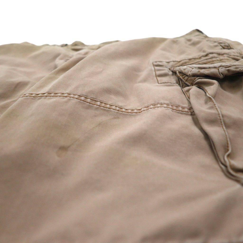 90s Ralph Lauren カーゴ バギーパンツ ハーフ 極太 Tech 90s VINTAGE Polo by Ralph Lauren カーゴショーツ メンズ 42 XL