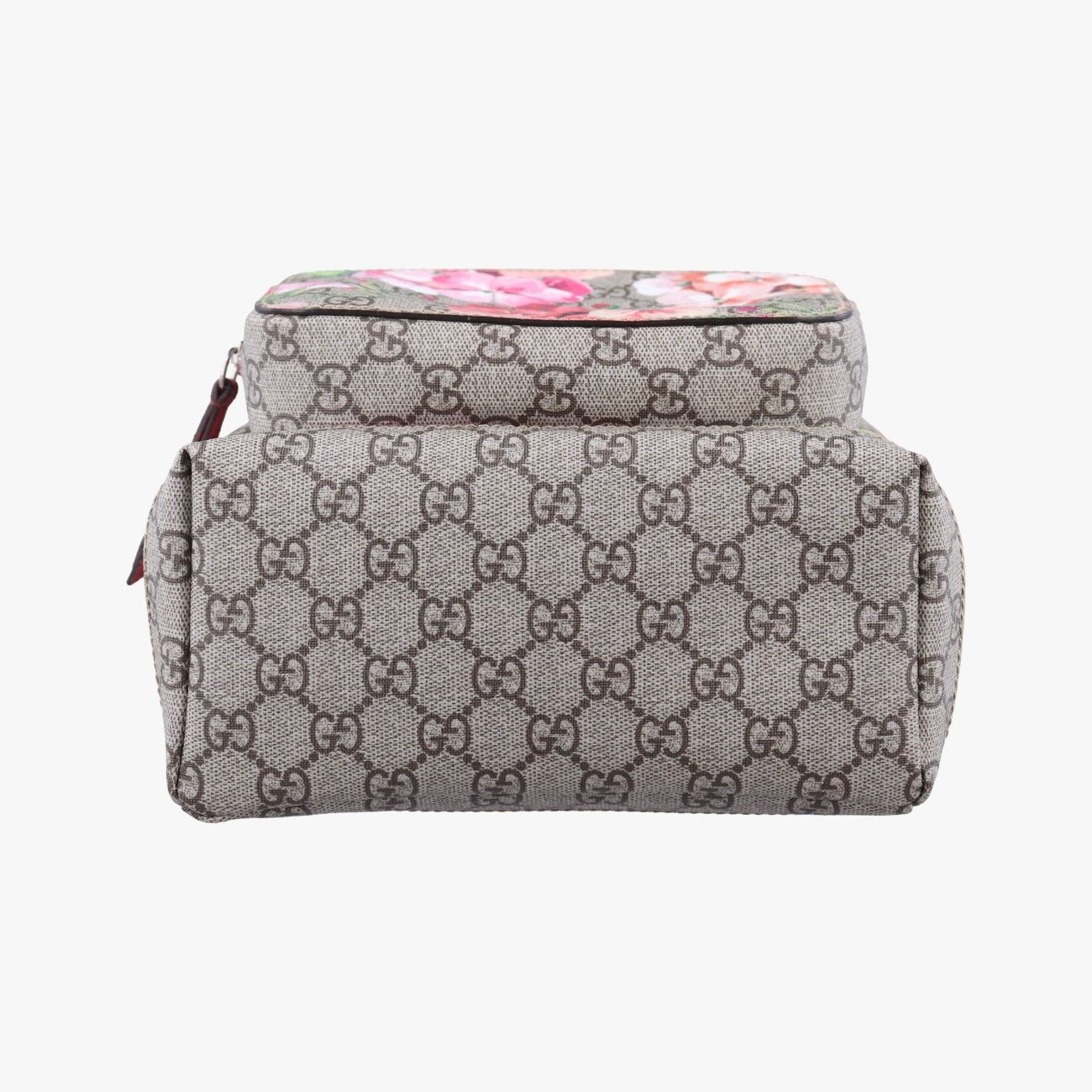 GUCCI GGキャンバスポーチ ハートチャーム付き GUCCI GG グッチ キャンバス 長財布 ブラウンピンク ハート