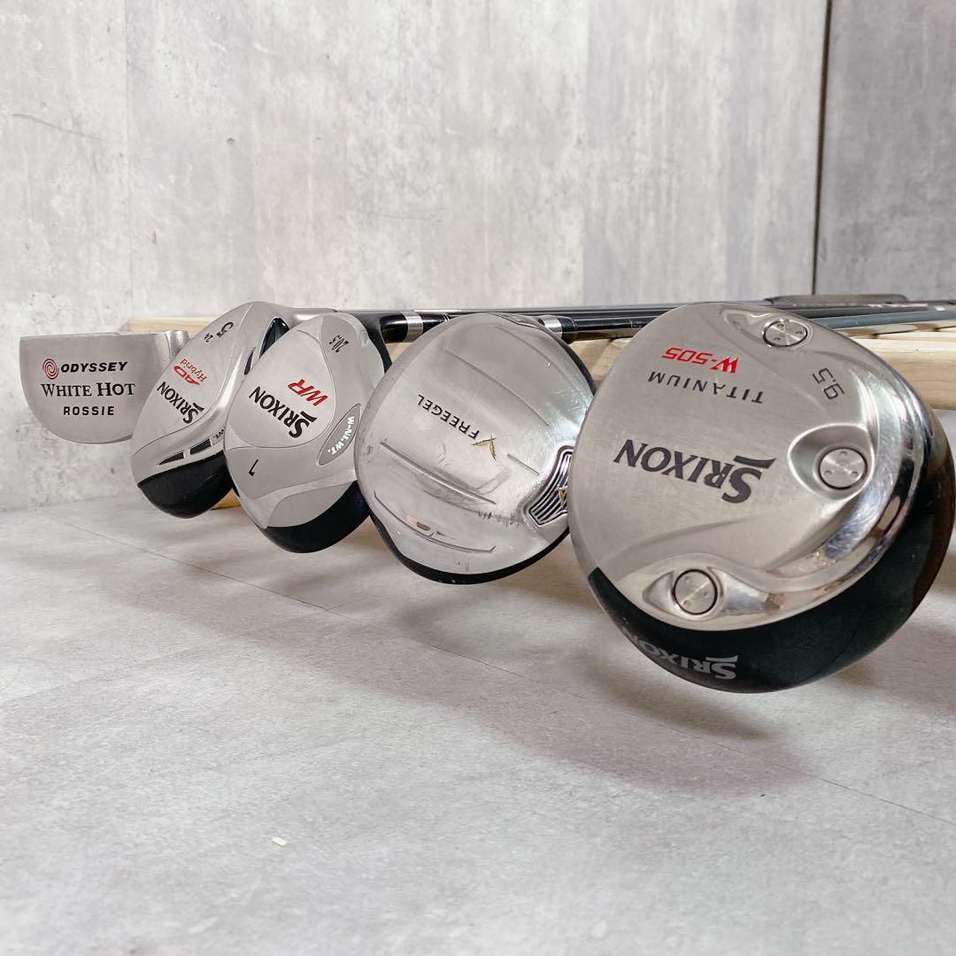 X568 スリクソン 他 メンズ ゴルフ クラブセット 14点 クラブ13