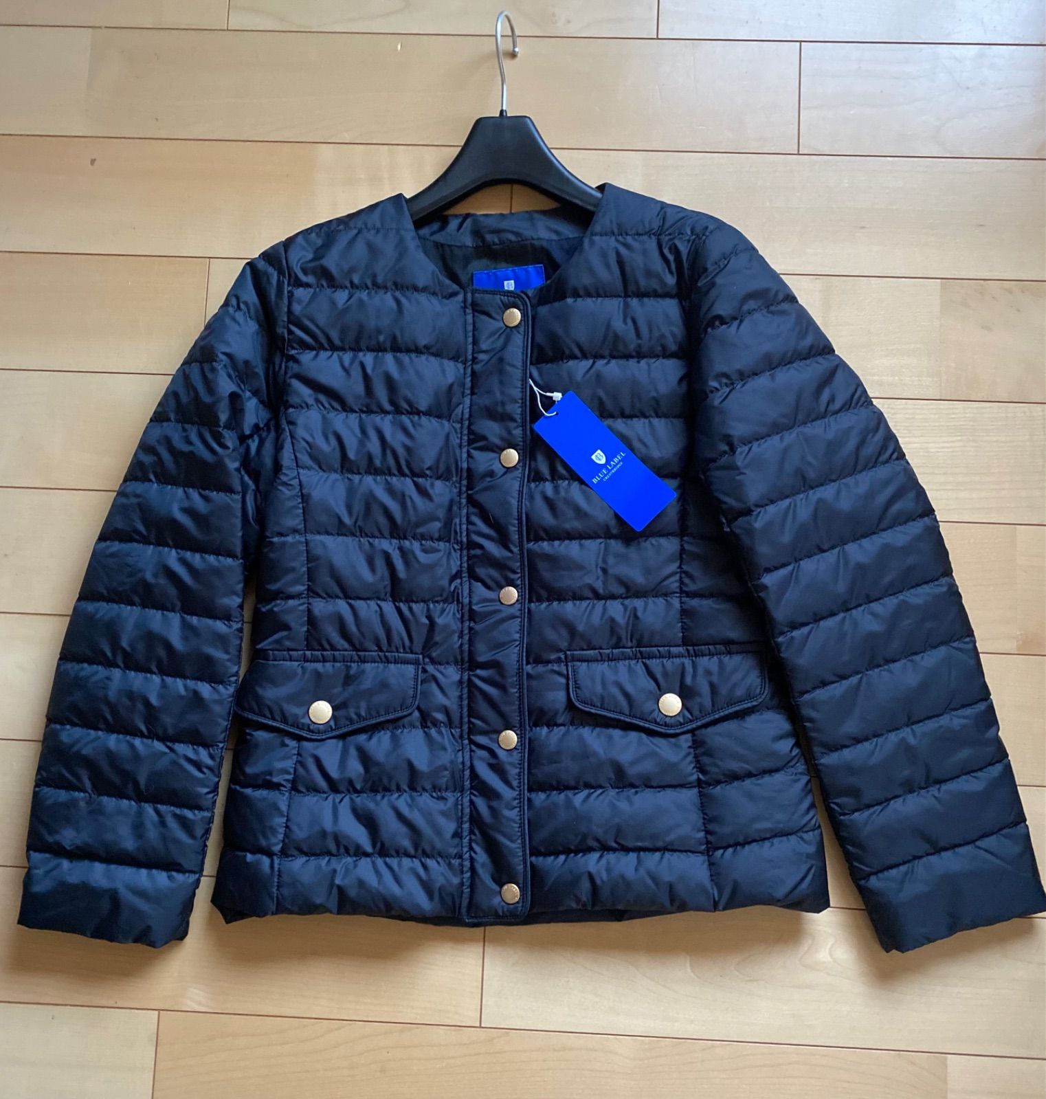お値下げ【新品】ブルーレーベル BLUE LABEL エアリーダウン サイズ38 