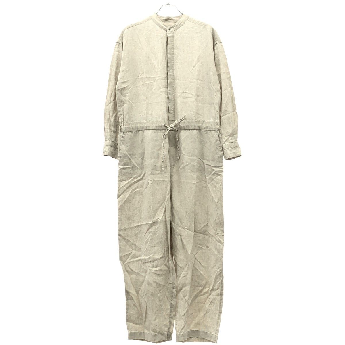 かぐれ リネンサロペット ベージュ 【公式通販】